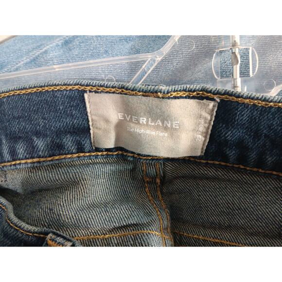 Everlane The High-Rise Flare Jeans size 23 Regular  *K - Picture 4 of 5